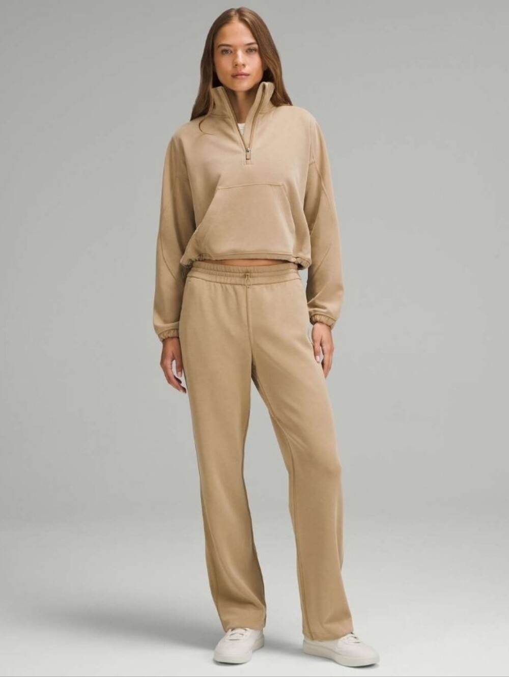 Lululemon Softstreme High-Rise Pant Regular Filbert Tan Size 8